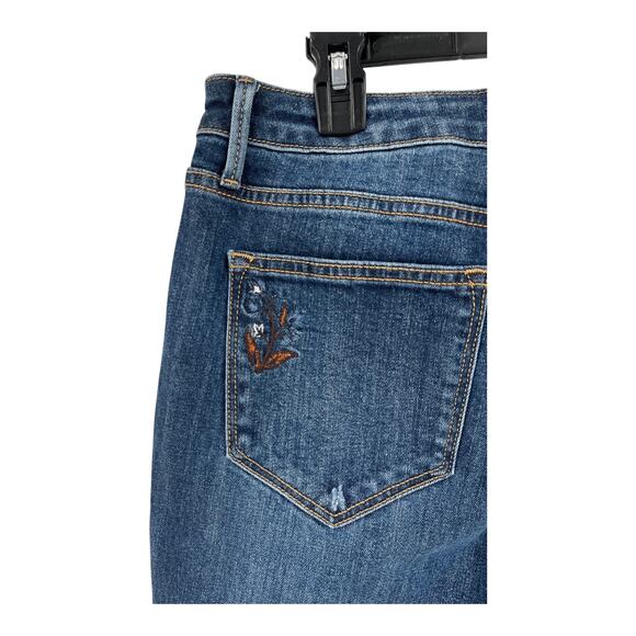 Driftwood Jeans Jackie High rise bluebell fleur size 30x28 - Picture 5 of 7